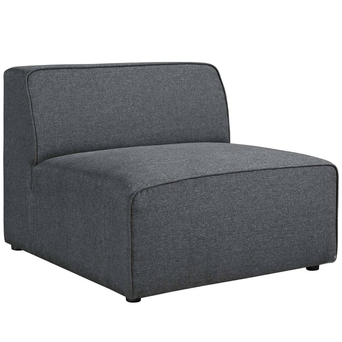 Modway Furniture Mingle Gray Armless Chair EEI-2724-GRY