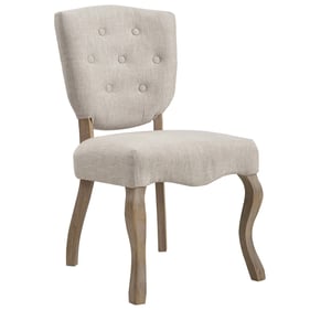 Modway Furniture Array Beige Upholstered Dining Side Chair