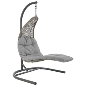 Modway Furniture Landscape Light Gray Outdoor Patio Swing Chair