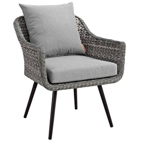 Modway Furniture Endeavor Gray Outdoor Patio Armchair