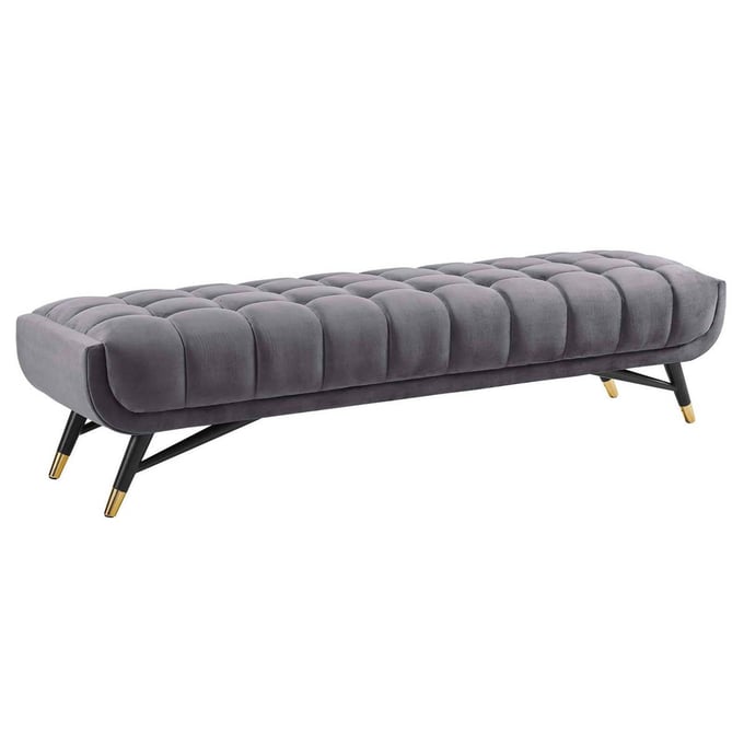 Modway Furniture Adept Gray Upholstered Bench EEI-3061-GRY