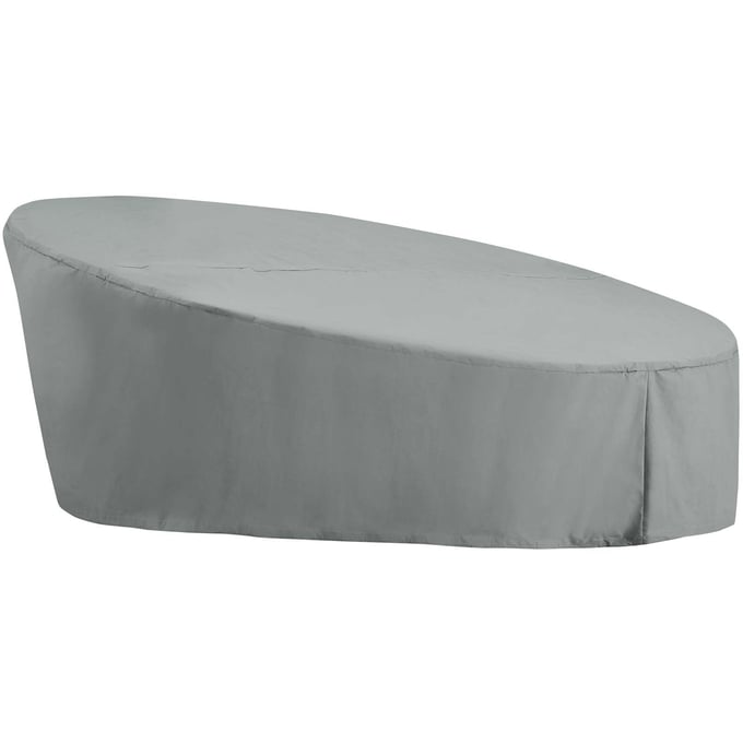 Modway Furniture Immerse Gray Convene Sojourn Summon Daybed Outdoor Patio Furniture Cover EEI-3135-GRY