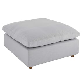 Modway Furniture Commix Light Gray Down Filled Overstuffed Ottoman