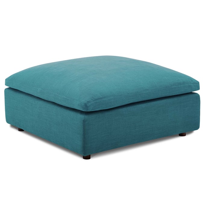 Modway Furniture Commix Teal Ottoman EEI-3318-TEA