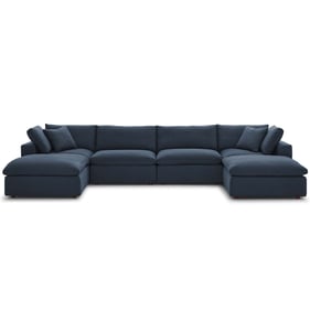 Modway Furniture Commix Azure 6pc Sectional