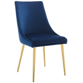 Modway Furniture Viscount Navy Velvet Dining Chair