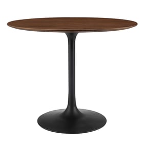 Modway Furniture Lippa Black Walnut 36 Inch Round Dining Table