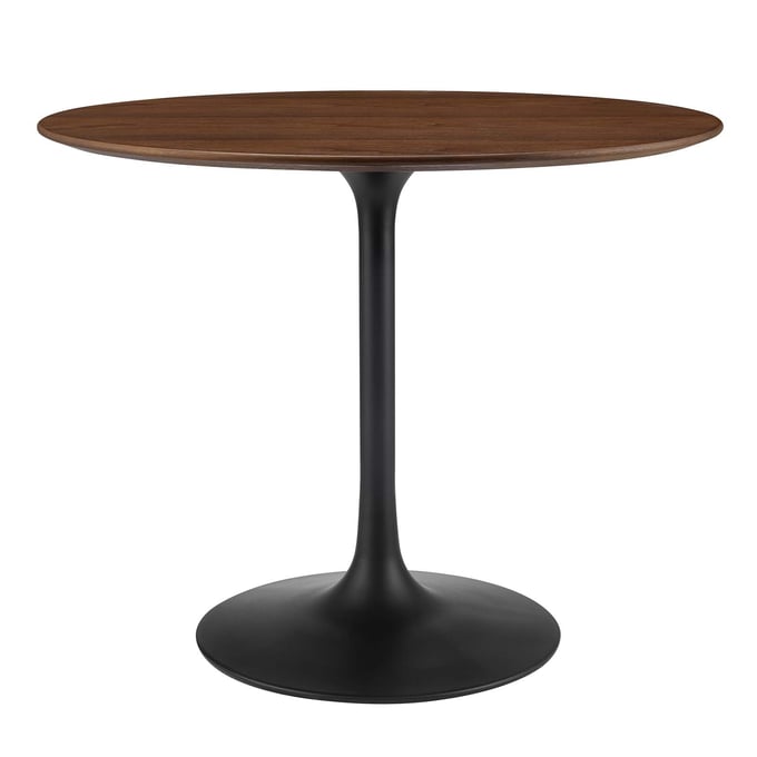 Modway Furniture Lippa Black Walnut 36 Inch Round Dining Table EEI-3519-BLK-WAL