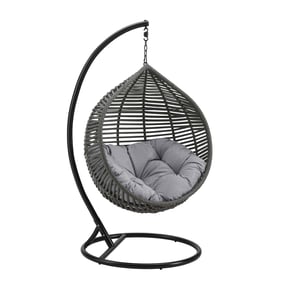 Modway Furniture Garner Gray Outdoor Patio Swing Chair