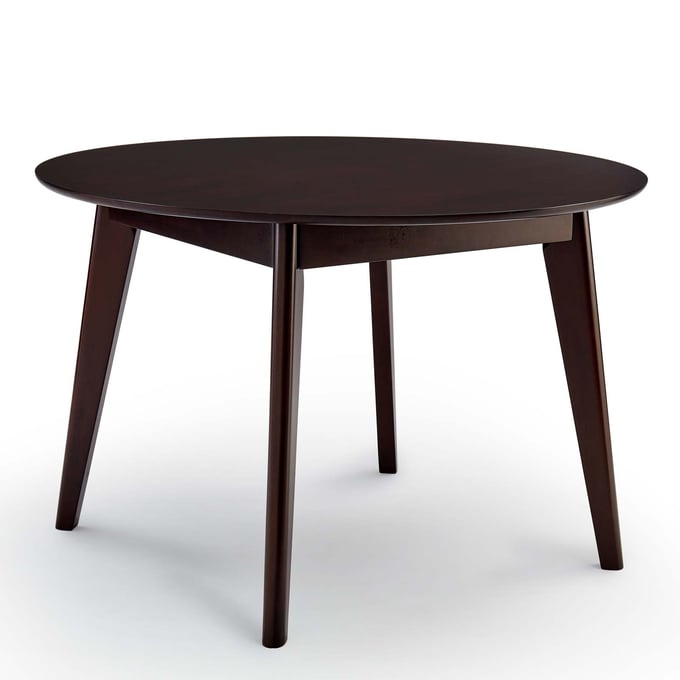 Modway Furniture Vision Cappuccino 45 Inch Round Dining Table EEI-3751-CAP