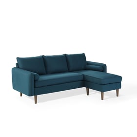 Modway Furniture Revive Azure Reversible Sectional