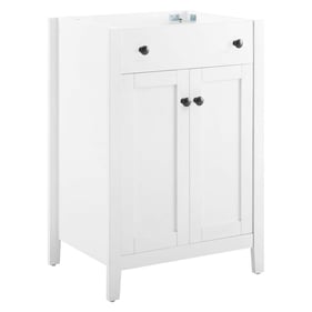 Modway Furniture Nantucket White Bathroom Vanity Cabinet