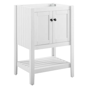 Modway Furniture Prestige White Bathroom Vanity Cabinet