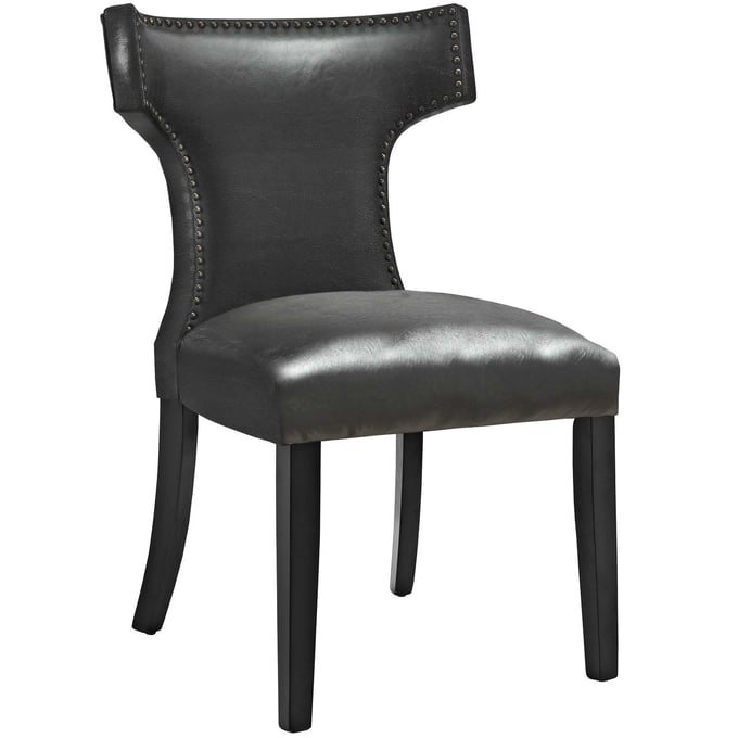 Modway Furniture Curve Black Dining Chair EEI-3922-BLK