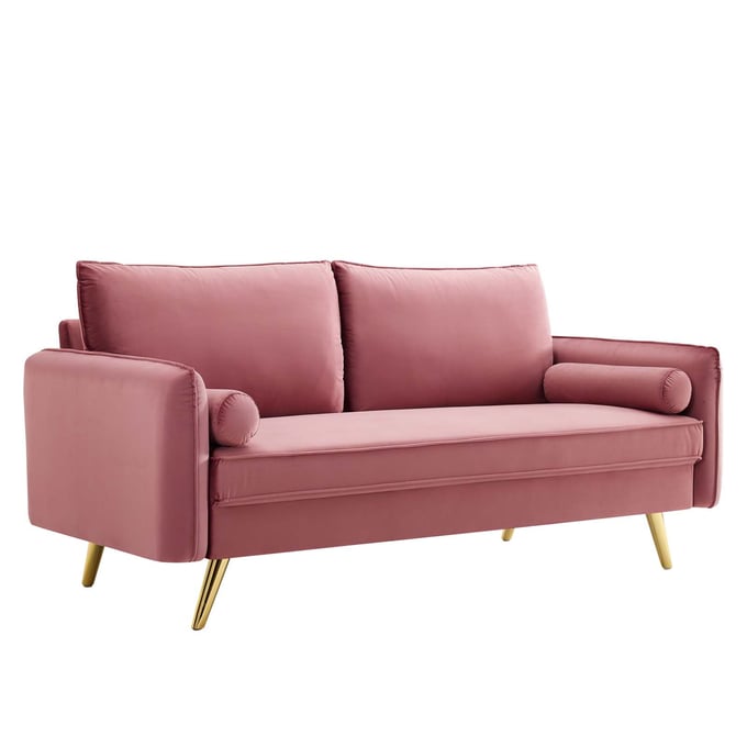 Modway Furniture Revive Dusty Velvet Sofa EEI-3988-DUS