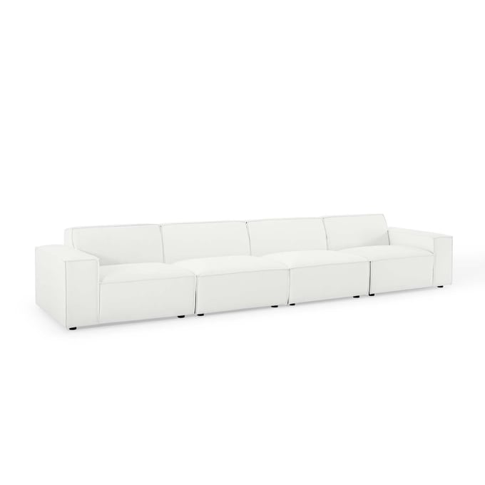 Modway Furniture Restore White 4pc Sofa EEI-4114-WHI