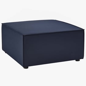 Modway Furniture Saybrook Navy Outdoor Patio Ottoman