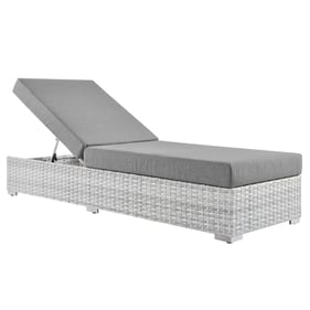 Modway Furniture Convene Light Gray Outdoor Patio Chaise