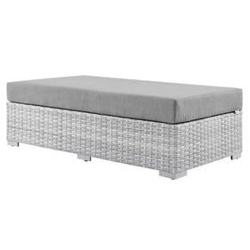 Modway Furniture Convene Gray Outdoor Patio Ottoman