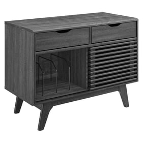 Modway Furniture Render Charcoal Display Stand