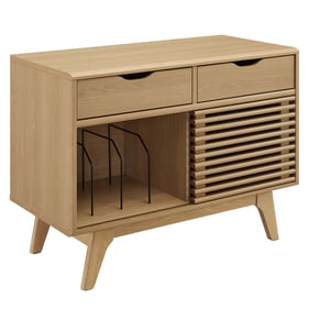 Modway Furniture Render Oak Display Stand