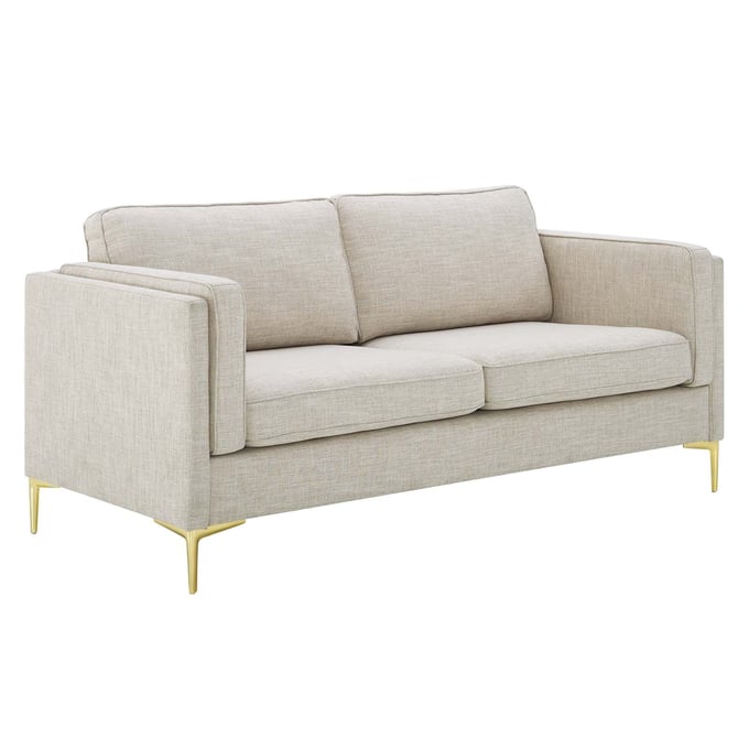 Modway Furniture Kaiya Beige Fabric Sofa EEI-4454-BEI