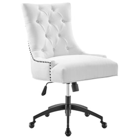 Modway Furniture Regent Black White Fabric Office Chair