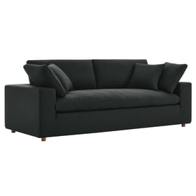 Modway Furniture Commix Black Sofa