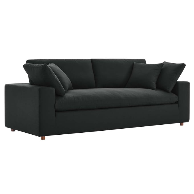 Modway Furniture Commix Black Sofa EEI-4860-BLK