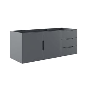 Modway Furniture Vitality Gray 48 Inch Bathroom Vanity Cabinet