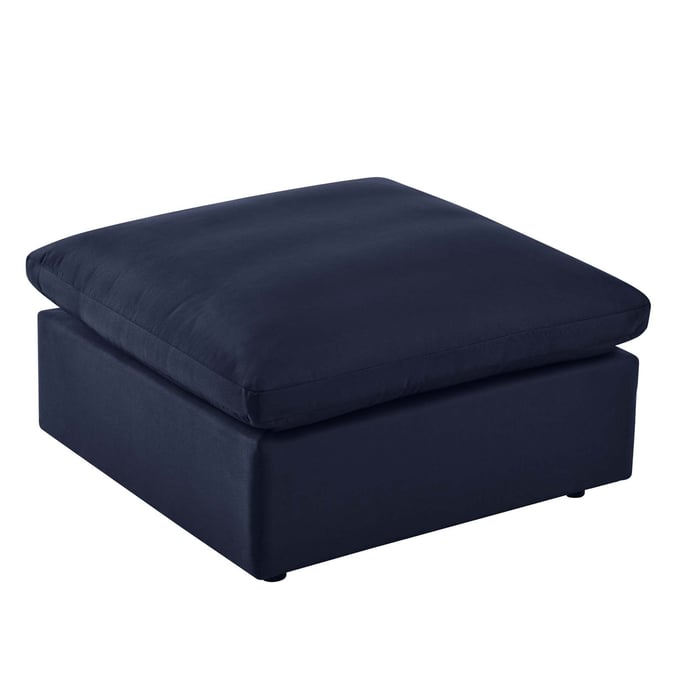 Modway Furniture Commix Navy Outdoor Patio Ottoman EEI-4903-NAV