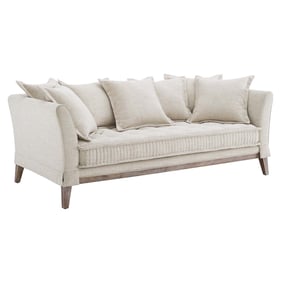 Modway Furniture Rowan Beige Fabric Sofa