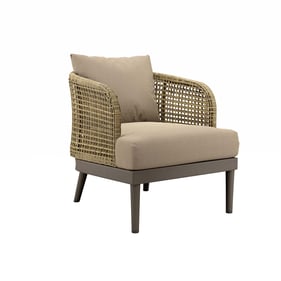 Modway Furniture Meadow Natural Taupe Outdoor Patio Armchair