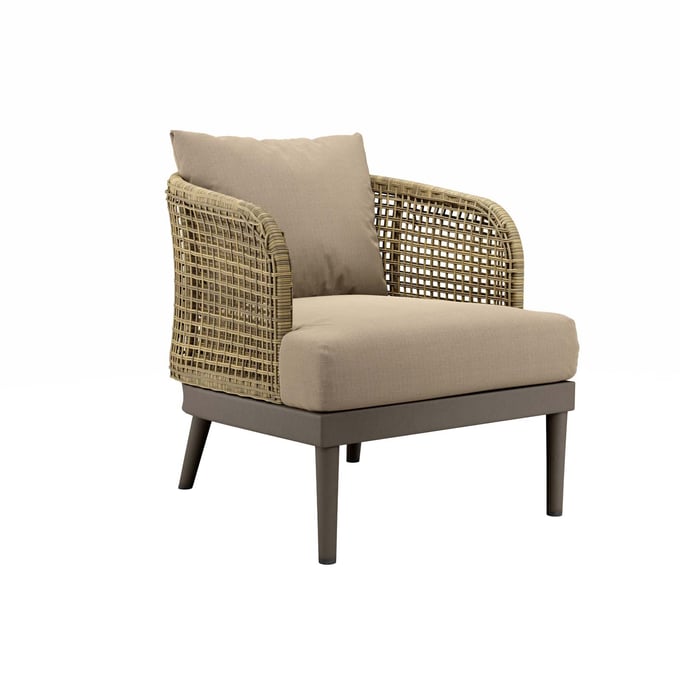 Modway Furniture Meadow Natural Taupe Outdoor Patio Armchair EEI-4986-NAT-TAU