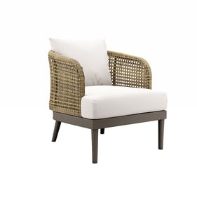 Modway Furniture Meadow Natural White Outdoor Patio Armchair