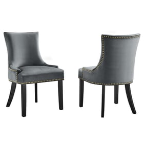 2 Modway Furniture Marquis Gray Dining Chairs