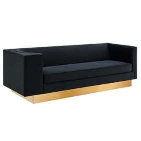 Modway Furniture Eminence Black Sofa