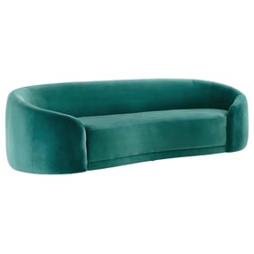 Modway Furniture Contessa Teal Sofa