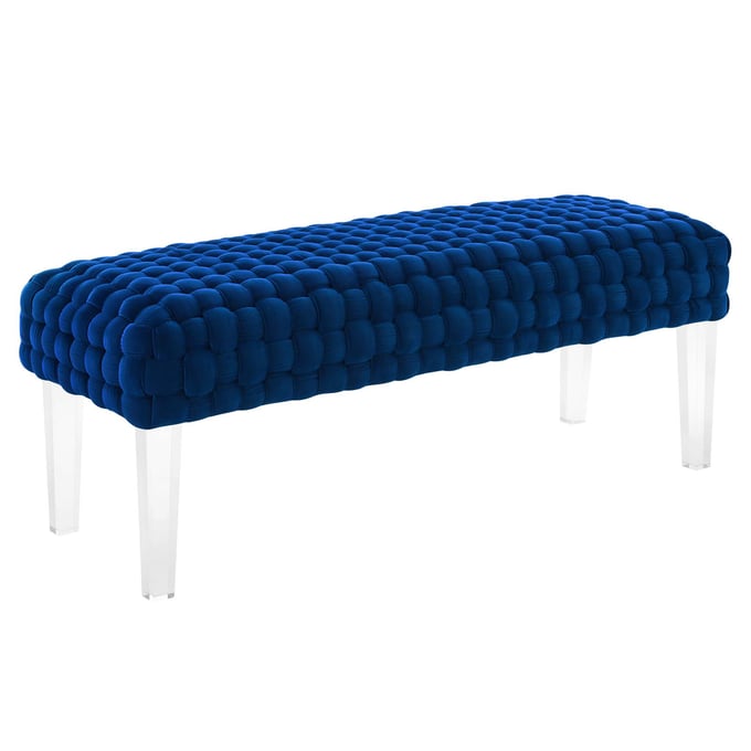 Modway Furniture Prologue Navy Ottoman EEI-5037-NAV