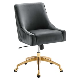 Modway Furniture Discern Gray Gold Base Office Chair