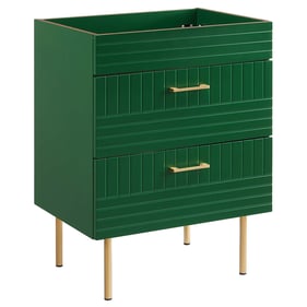 Modway Furniture Daybreak Green 24 Inch Bathroom Vanity Cabinet