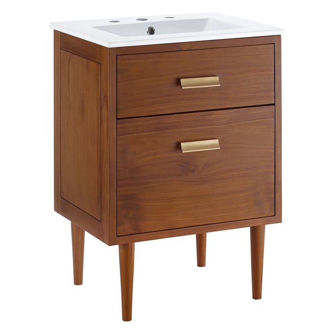 Modway Furniture Cassia Natural White 24 Inch Bathroom Vanity EEI-5108-NAT-WHI