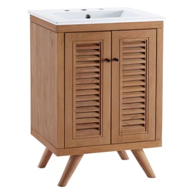 Modway Furniture Birdie Natural White 24 Inch Bathroom Vanity