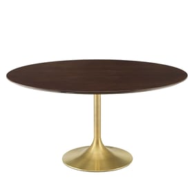 Modway Furniture Lippa Gold Cherry 60 Inch Dining Table