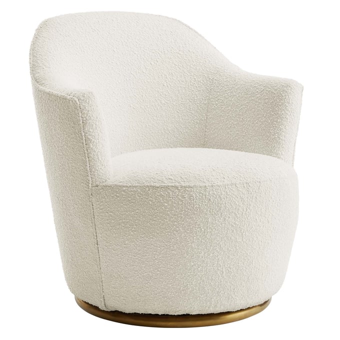 Modway Furniture Nora White Swivel Chair EEI-5311-WHI