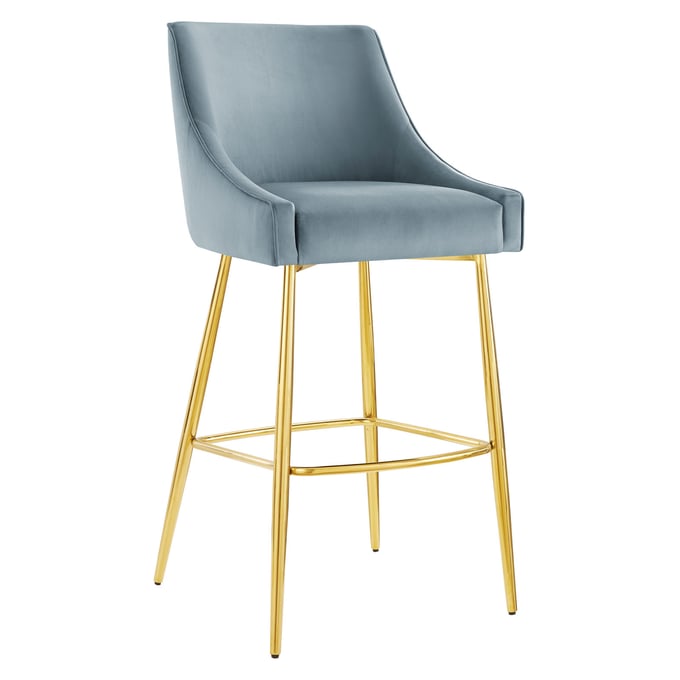 Modway Furniture Discern Light Blue Bar Stool EEI-5473-LBU