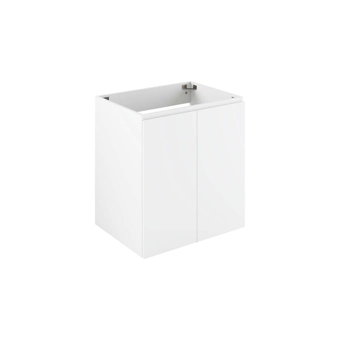 Modway Furniture Vitality White 24 Inch Wall Mount Bathroom Vanity EEI-5557-WHI