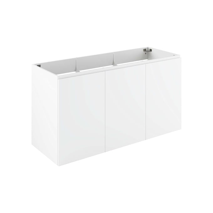 Modway Furniture Vitality White 48 Inch Wall Mount Bathroom Vanity EEI-5560-WHI