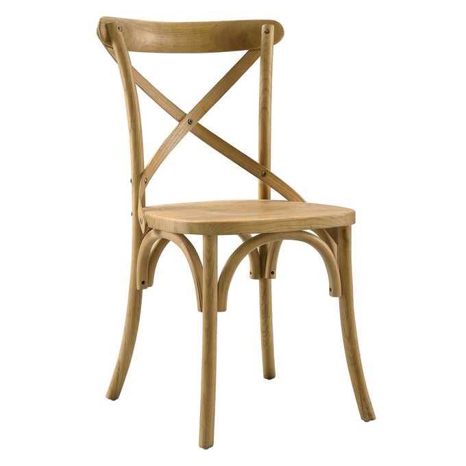 Modway Furniture Gear Natural Dining Side Chair EEI-5564-NAT