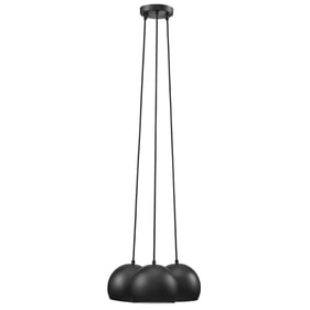 Modway Furniture Chalice Black 3 Light Pendant